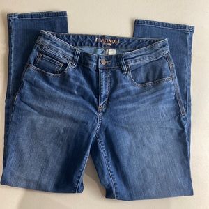 Chico’s Platinum Skimmer Jeans 0